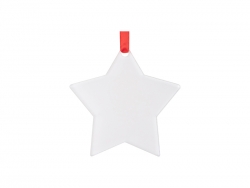 Sublimation Blank Acrylic Ornament (Star, 7.6*7.6*0.4cm)