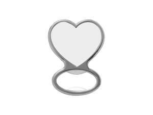 Sublimation Heart Shape Bottle Opener (5*6.5cm)