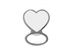 Sublimation Heart Shape Bottle Opener (5*6.5cm)