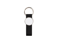 Sublimation Strip PU Key Chain(Round)