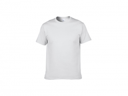 Sublimation Cotton T-Shirt-White