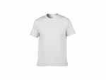 Sublimation Cotton T-Shirt-White