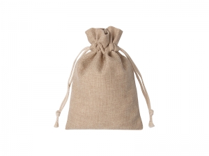 Sublimation Burlap Drawstring Bag(16*23cm)