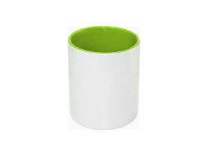 Sublimation 11oz Pencil Holder (Light Green)