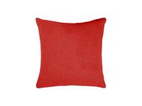 Sublimation Square Blended Plush Pillow Cover (White w/ Red, 40*40cm)