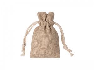 Sublimation Burlap Drawstring Bag(9*14cm)