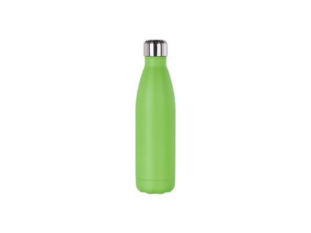 17oz/500ml Powder Coated Stainless Steel Cola Bottle (Green)