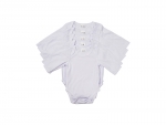 Sublimation Blanks Baby Onesie Long Sleeve(White)