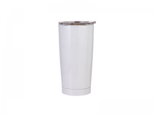 Sublimation 20oz Stainless Steel Tumbler (White)