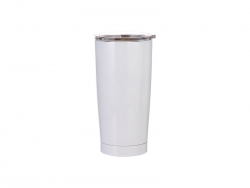 Sublimation 20oz Stainless Steel Tumbler (White)