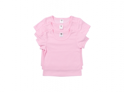 Camiseta Bebé Talla S (Rosa,6-12M)