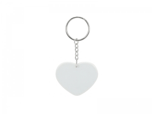 Sublimation Plastic Keychain(Heart)