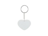 Sublimation Plastic Keychain(Heart)