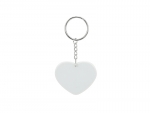 Sublimation Plastic Keychain(Heart)