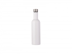 Sublimation 25oz/750ml Stainless Steel Wine Bottle (White)