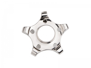 Sublimation Fidget Spinner(Pentagonal Gear, Silver)