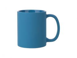 Sublimation 11oz Full Color Mug (Frosted, Light Blue)