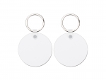 Sublimation Blanks Hardboard Key Ring(Round)