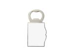 Sublimation Blanks Bottle Opener Fridge Magnet (Metal,9.5*4.9*0.4cm)