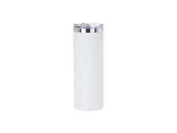 Garrafa Inox 20oz/600ml Coberto em Pó (Branco)