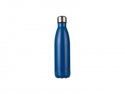 Sublimation 17oz/500ml Stainless Steel Cola Bottle (Dark Blue)