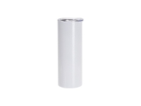 Sublimation Blanks 20oz/600ml Crackle Finish Stainless Steel Skinny Tumbler(White)