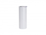 Sublimation Blanks 20oz/600ml Crackle Finish Stainless Steel Skinny Tumbler(White)