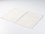 Sublimation Blanks Linen Table Mat(35.5*50cm, Beige and Light Yellow Stripe)