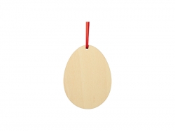 SublimationBlanks Double-sided Plywood Ornament (Easter Egg)