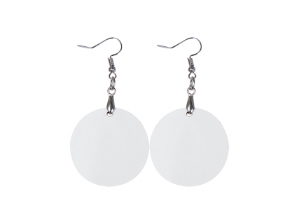 Sublimation Hardboard Earring (Round)