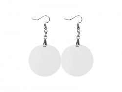 Sublimation Hardboard Earring (Round)