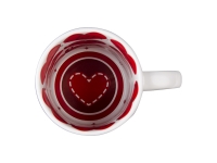 Sublimation 11oz Motto Mug (I LOVE YOU, Red)