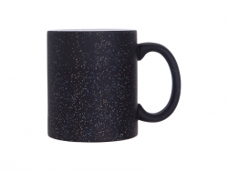 Taza mágica 11oz (Cielo estrellado negro, Mate)