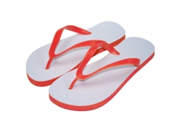 Tongs taille M rouge Sublimation Transfert Thermique