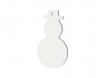 Sublimation HardBoard Ornament Snowman