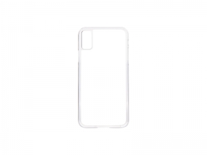 Sublimation iPhone X Cover (Plastic, Clear)