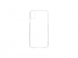 Sublimation iPhone X Cover (Plastic, Clear)