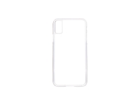 Sublimation iPhone X Cover (Plastic, Clear)