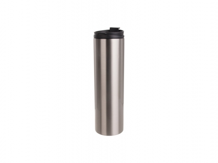 20oz/600ml Sublimation Blank Stainless Steel Flask(Silver)