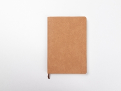 A5 PU Leather Notebook for Sublimation, DTF, Heat Transfer( 14.5*21cm, Brown)