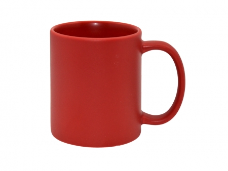 Taza Color Total 11Oz (Mate, Rojo)