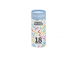 Craft Express Joy Fabric Markers (18 Colors)