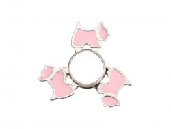 Sublimation Fidget Spinner(Dog, Pink)