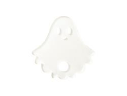 Sublimation Blanks Acrylic Name Tag (6.5*6.5*0.4cm,Halloween Ghost Shape)