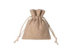 Sublimation Burlap Drawstring Bag(12*17cm)