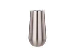 Copo Champagne  Inox 6oz/160ml (Prateado)