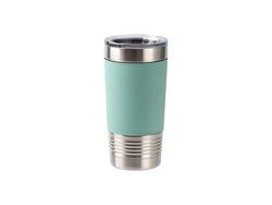 20oz/600ml Laserable Leatherette Tumbler (Mint Green)