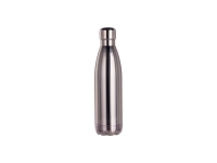 Sublimation 17oz/500ml Stainless Steel Cola Shaped Bottle (Mirror-Like Silver)