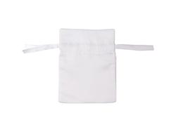 Bolsa Cordón Satén Blanco (12*17cm)