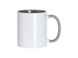 Taza 11oz Interior y Asa Color - Gris